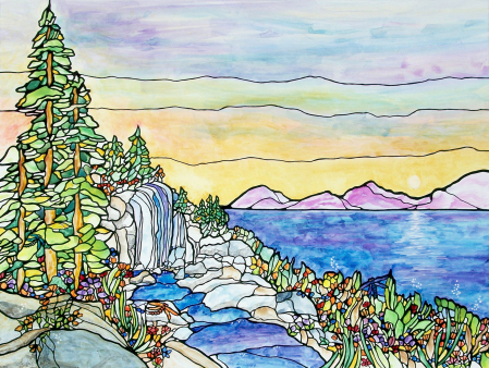 "Tranquil Moment - Lake Tahoe" by Ekleberry