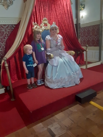 Margaret and Tommy at Storyland 