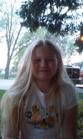 Kenzie who is 7 my youngest granddaughter