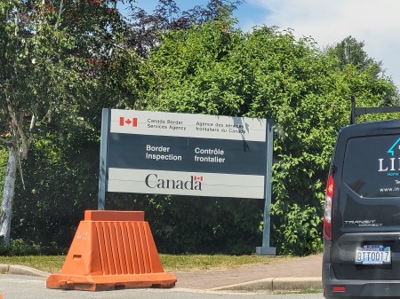 Canada port of entry...