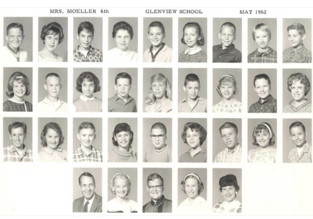 1962 glenview Mrs Moeller 6th grade