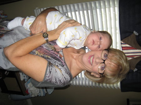 Me with my first grandchild!  June 2013