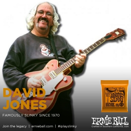 Ernie Ball guitar strings endorsement