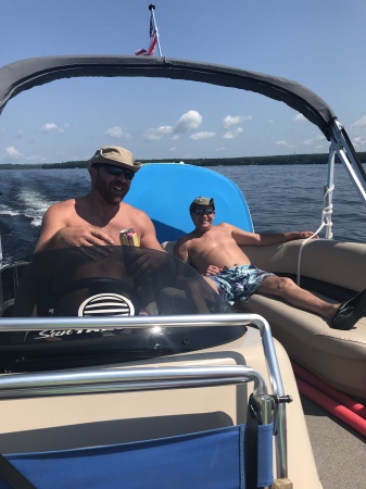 Fun on Sebago Lake 