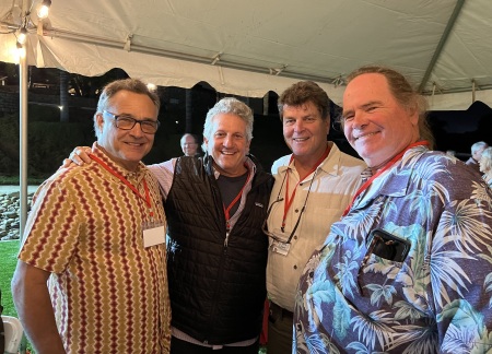 50-Year Reunion - Tony, Savvas, Mike & Tom