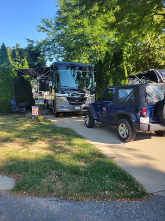 Camping at Findley State Park