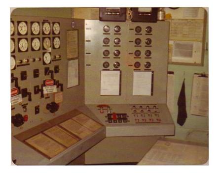 Electric Power Plant Control Panel