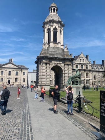 Trinity university in Dublin Ireland.