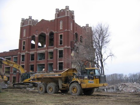 Demolition of Libbey High School