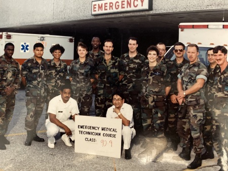 USAF  EMT Training Class of 9/1990