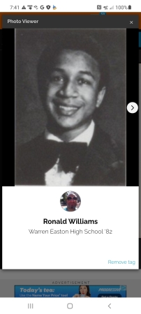 Ronald Williams' Classmates profile album