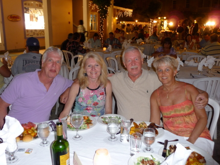 2009 with friends in Jamaica