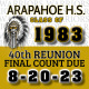 Arapahoe High School - Class of 1983 -  40th Reunion reunion event on Aug 25, 2023 image