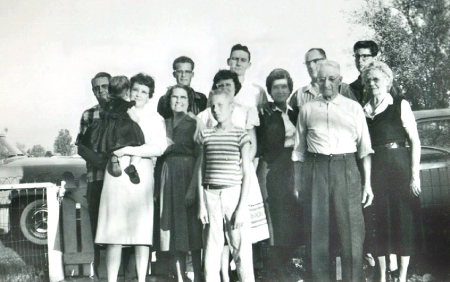 Thanksgiving at Grandma's, Loma Linda, 1960