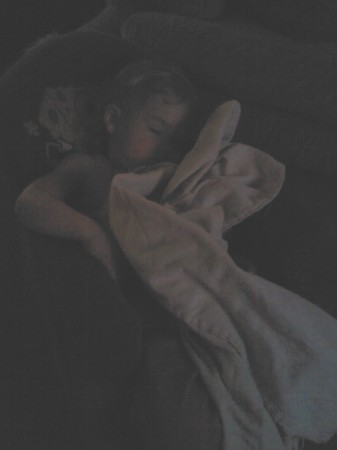 lil angel when asleep