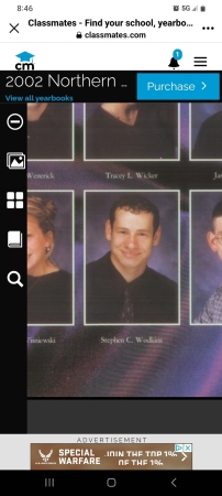 Stephen Wodkins' Classmates profile album
