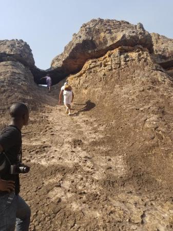 Climbing in Techiman, Ghana