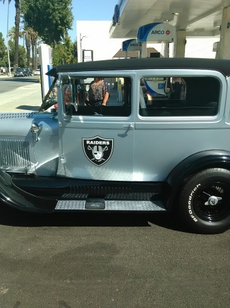 Raider car Rte. 66