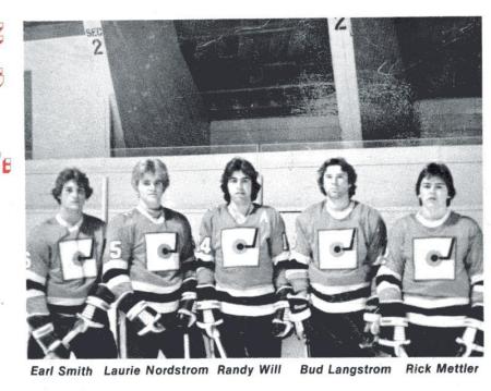 Merritt Centennials Defence 1978/79