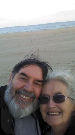 Wife & I while in OC in January. 