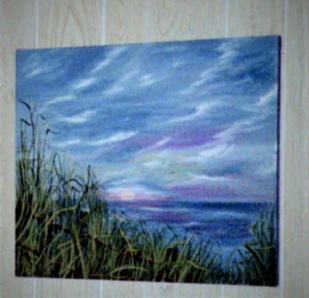 2012 Seascape painting on canvas