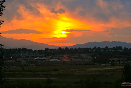 taken from back porch