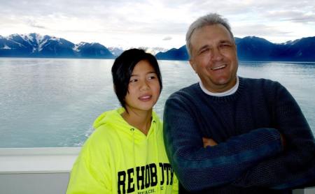 My daughter and I - Alaskan Cruise