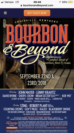 Bourbon and Beyond second year attended