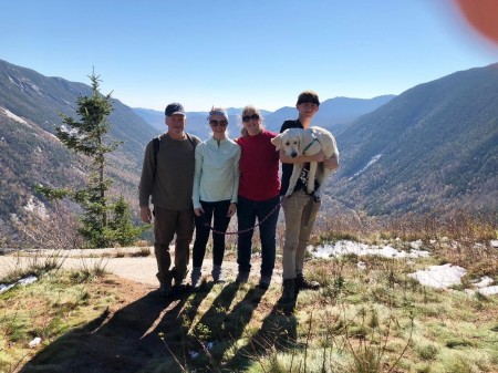 Hiking White Mnts. Oct. 2018