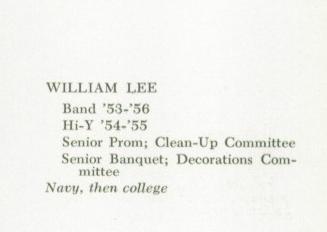William Lee's Classmates profile album