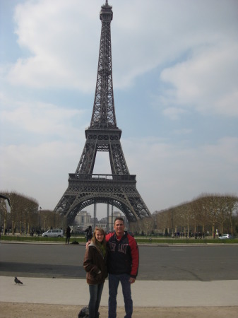 Gloria and I in Paris