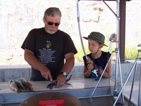 Jack Young's album, fishing