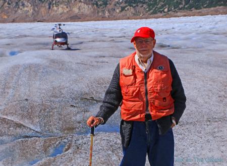 Copter Trip Meade Glacier Alaske