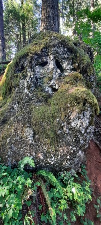 Rock Mother and Child