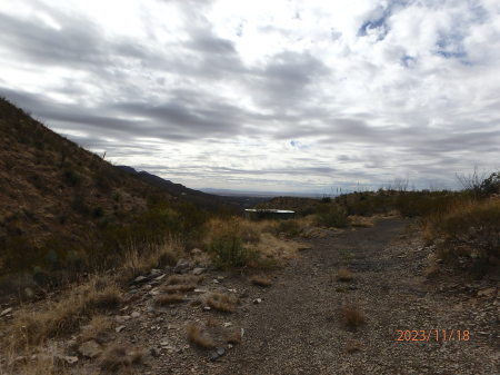 View of Alamogordo from the top of IWC Trail 
