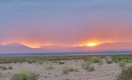 Sunset near Carrizozo NM