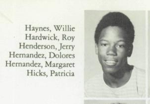 Willie Haynes' Classmates profile album