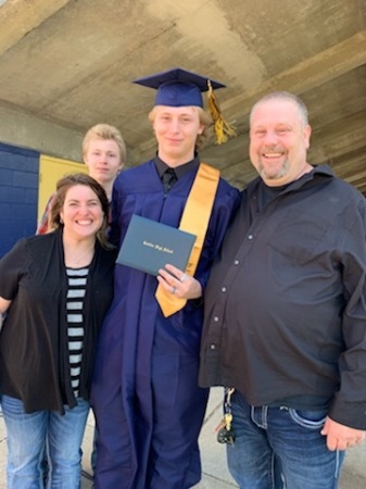 Daniel's high school graduation '19