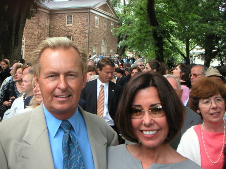 Chip & Gay at Princeton Graduation