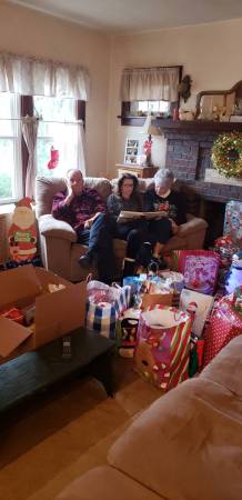 Was a merry Christmas,with mom and uncle 