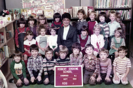 1982 - 1983 Kindergarten Class Photo