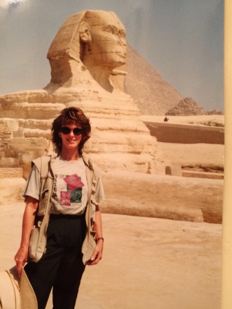 Cairo, Egypt - me and the Sphinx