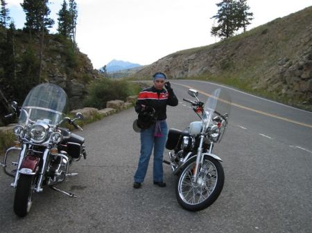 Beartooth Pass, MT with pearl and ruby