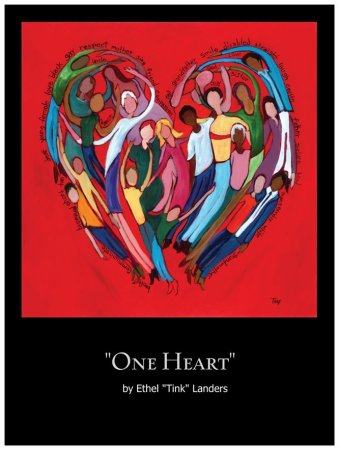 "One Heart" posters available