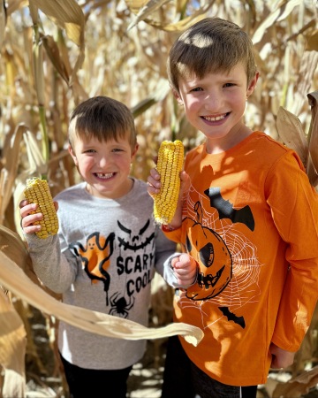 Grandsons: Cooper and Cayson Kurkowski