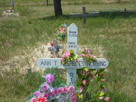 Cemetery at Pine Ridge, SD