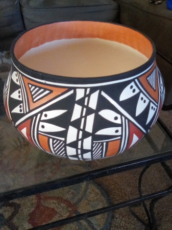 One of my first Native American pottery pieces