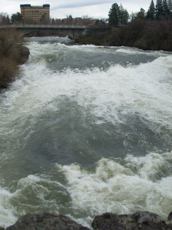 Spokane River  Downtown