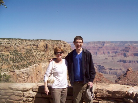 Grand Canyon with son