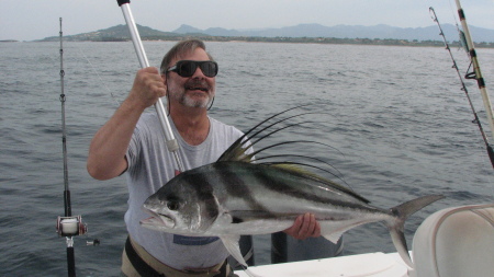 Rooster fishing in Mexico